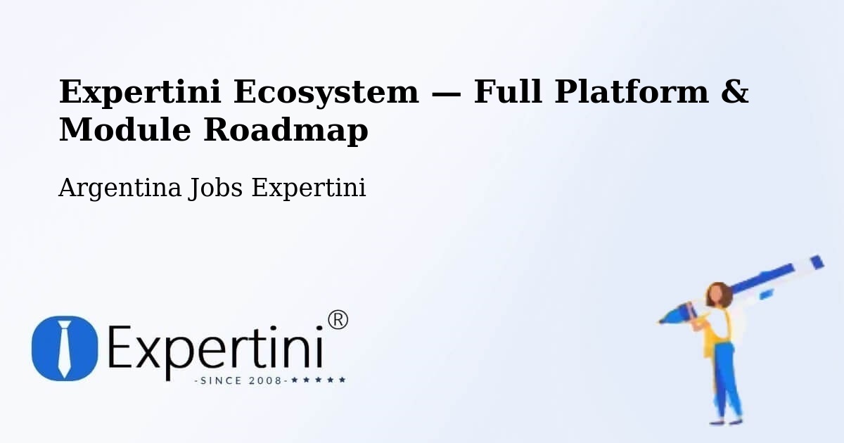 Expertini Ecosystem — Full Platform & Module Roadmap – Coronda