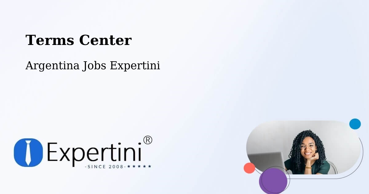 Terms of Service – Coronda - Argentina Jobs Expertini